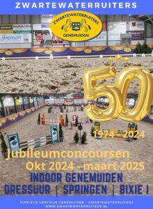 Jubileum concours Zwartewaterruiters